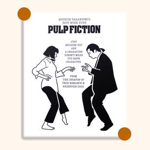 低俗小说海报杀死比尔昆汀电影海报宿舍卧室墙贴房间装饰画背景贴