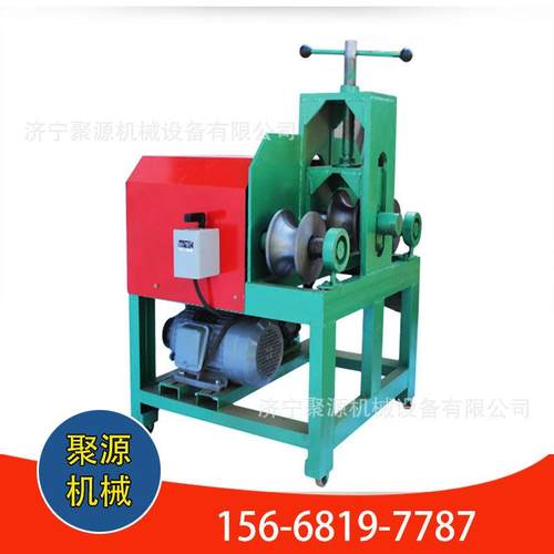 JY76立式弯管机加重型电动不锈钢管弧度弯弧机大棚骨架成型折弯机
