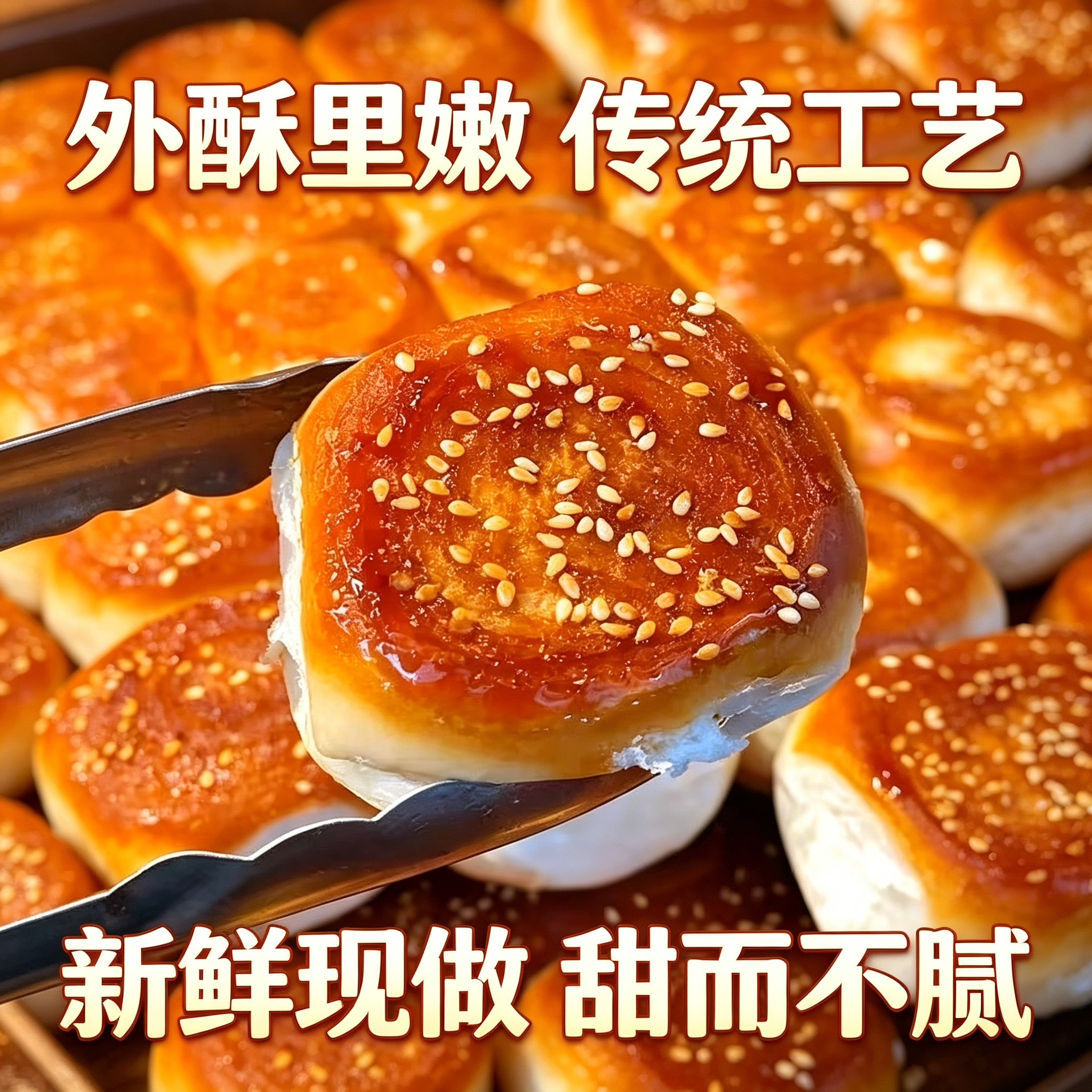 蜂蜜脆底老式手撕小面包独立装