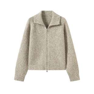 秋冬百搭牦牛绒开衫外套毛针织衫XR-7289