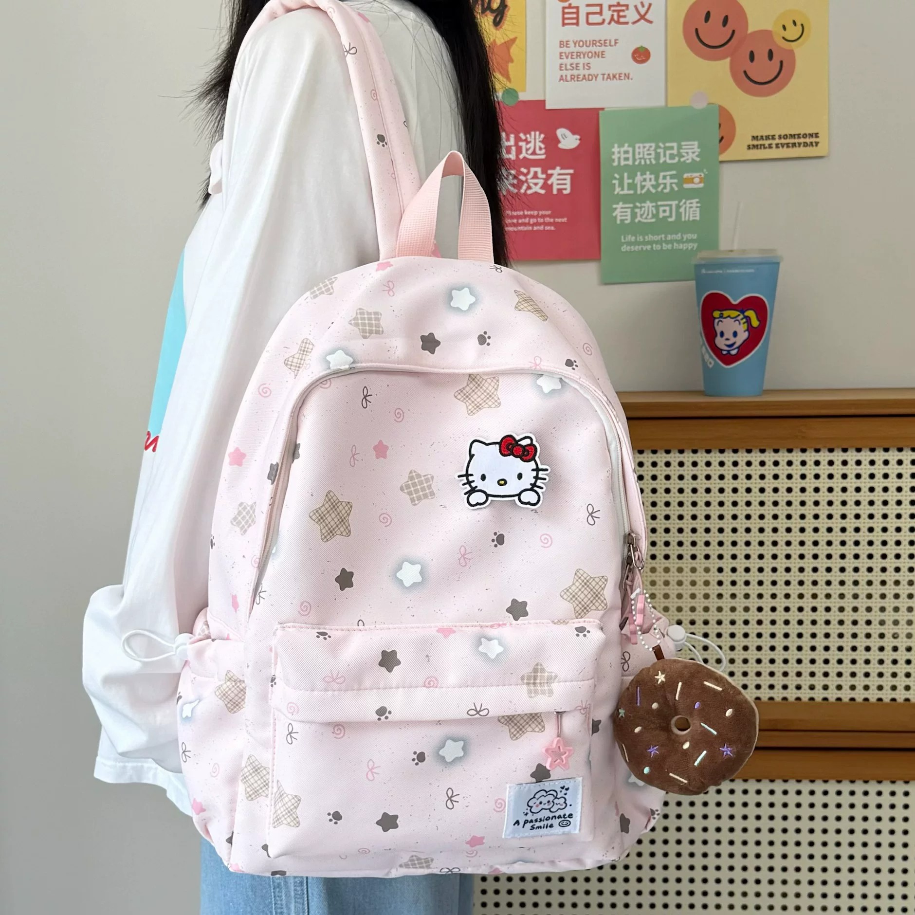 初中生书包旅行大学生女双肩包