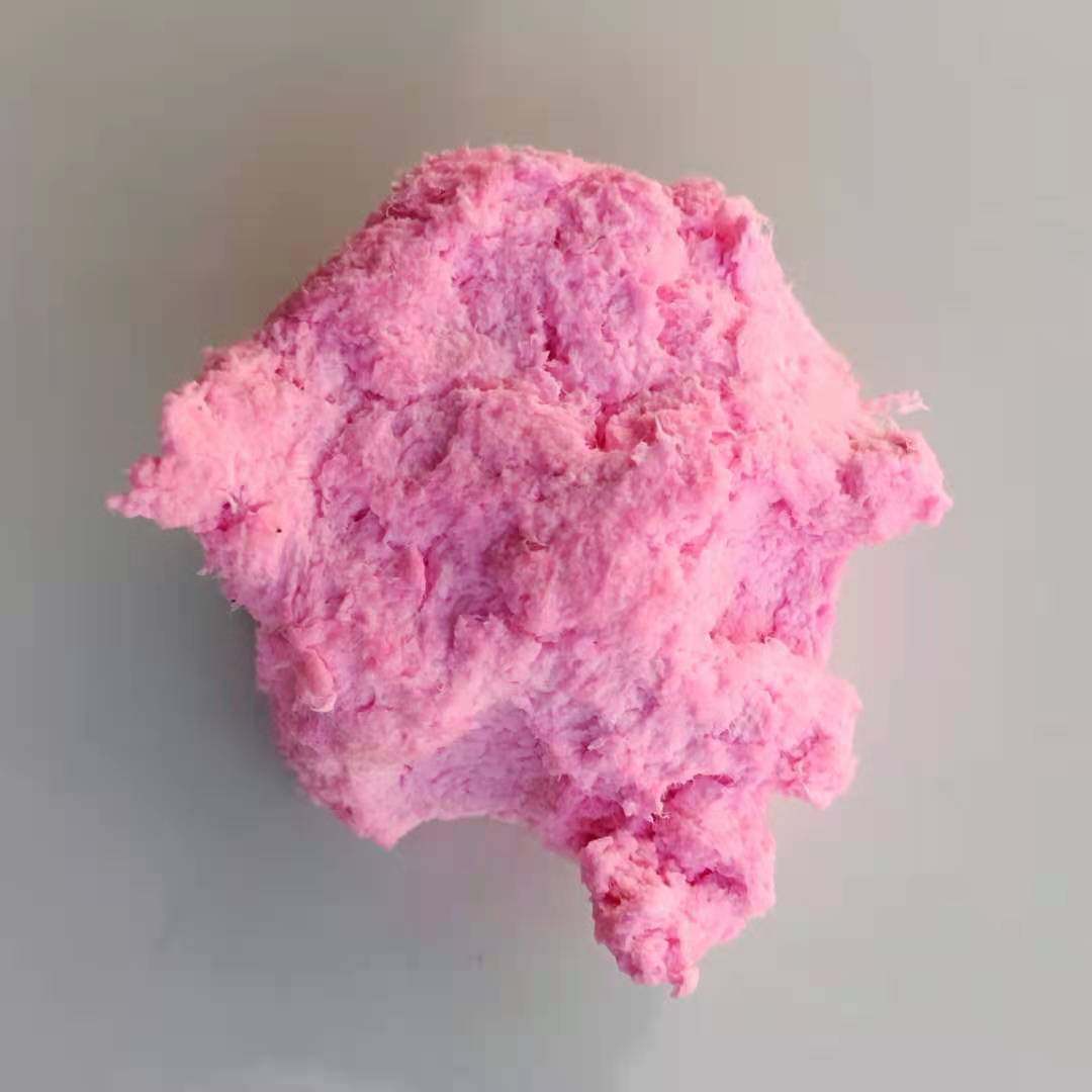 环保纸浆泥 diy纸浆泥粉红 500g  纸浆泥厂家
