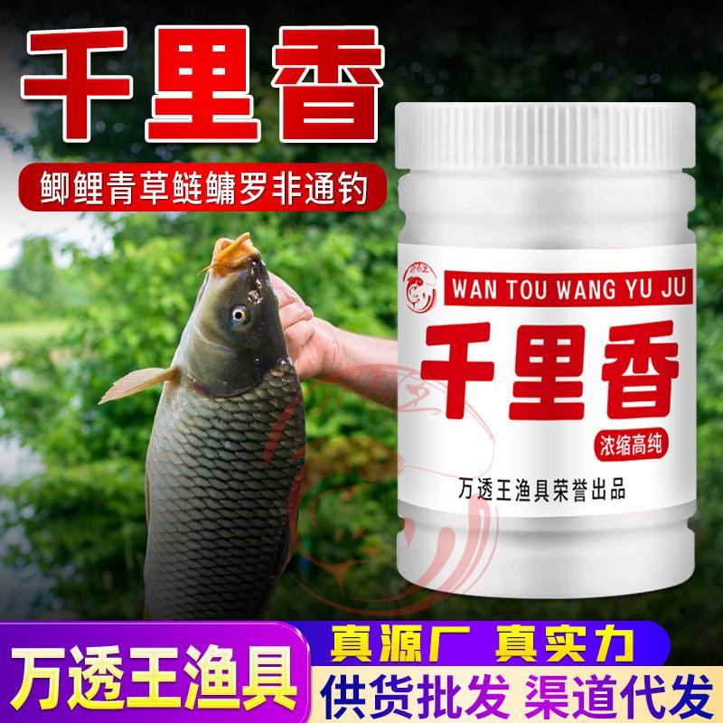 抖音同款浓缩千里香粉主播款钓鱼小药鲫鲤青草鲢鳙鱼饵料窝料饵食
