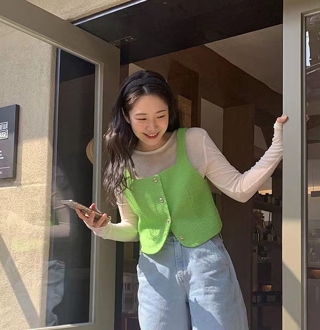 frombeginning甜美背心上衣