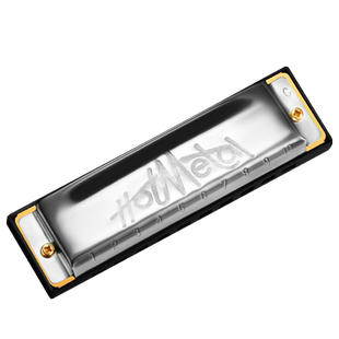 德国HOHNER和来布鲁斯10十孔口琴学生初学者专业演奏HOTMETAL熔岩