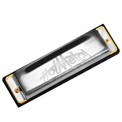 HOHNER和来十孔蓝调口琴送拉链包