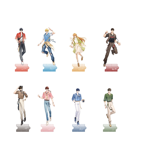 全职高手夏日跃动系列官周 亚克力立牌 叶修黄少天苏沐橙