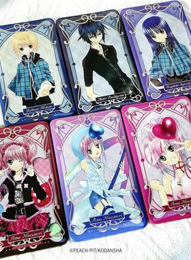 守护甜心Shugo Chara漫画衍生周边 长形徽章吧唧小卡套组 官谷