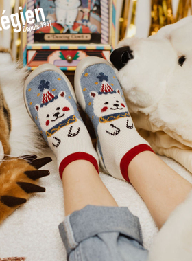 Collegien宝宝室内鞋幼儿园鞋子儿童地板袜鞋婴儿软底防滑学步鞋