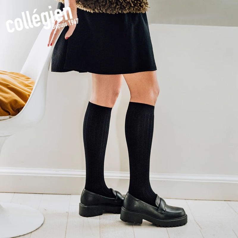 collegien女士中筒袜可配亲子款