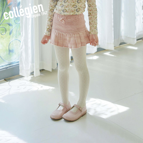 Collegien女童埃及长绒棉连裤袜