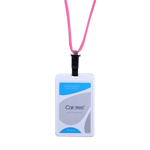 卡德仕cardress严丝合缝证件卡套带多功能圆绳挂绳定制印刷工厂牌会议出入证挂牌职员工作证工作牌胸牌胸卡套