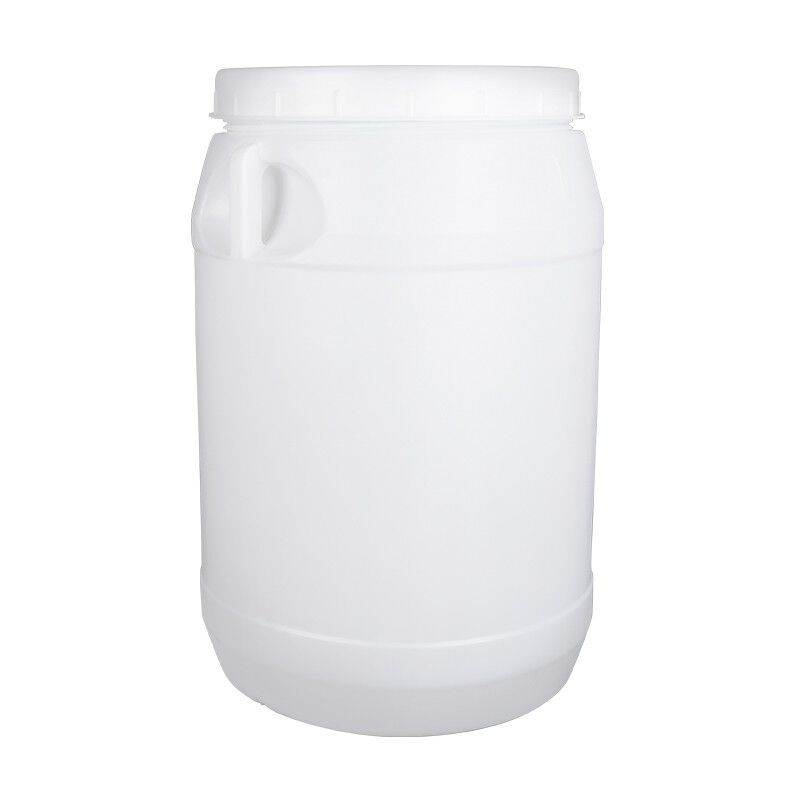 元汗653带盖加厚塑料圆桶50L升50公斤大口酵素桶废液化工桶储水桶