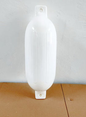 百舸船用防撞靠球充气式加厚pvc防撞充气球G型58X16CM纯白色