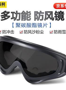 百舸护目镜防护眼镜黑色