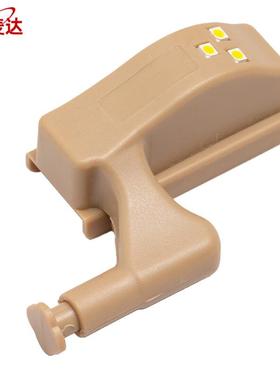 Y5088(5个)LED铰链灯橱柜衣柜门铰链配用LED合页灯黄色