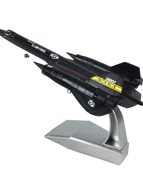 1/144合金飞机美国SR-71黑鸟喷气式高空高速侦察机战斗机模型成品