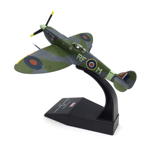 1：72Nsmodel二战喷火式Spitfire Fighter仿真合金战斗机模型成品