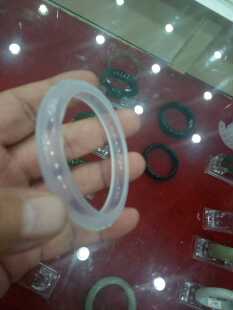 新品饰品配件爱你宝贝玉手镯保护套透明硅胶制作金银手镯防磕划痕