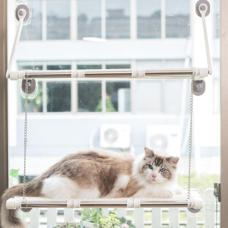 猫吊床猫架窗户玻璃阳台空中悬挂式吸盘挂窝晒太阳神器猫咪用品