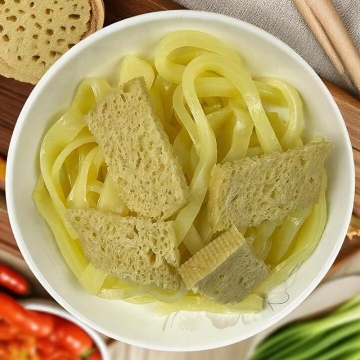 甘肃老味道水洗酿皮子西北手工凉皮真空速食凉皮现做现发酸辣酿皮