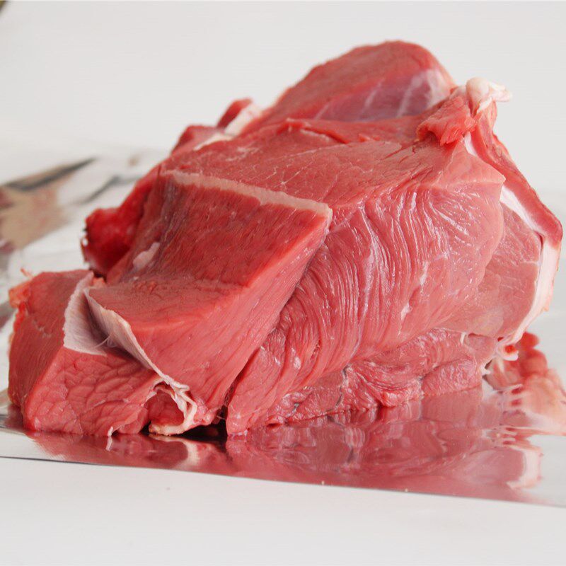 甘肃特产平凉红牛新鲜牛腿肉三斤