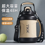 bình inox đựng nước có vòi Ấm siêu tốc cách nhiệt du lịch ngoài trời di động Cốc cách nhiệt bằng thép không gỉ 316 cao cấp bình nước nóng gắn trên ô tô dung tích lớn binh dung nuoc bang thuy tinh bình nước 2l