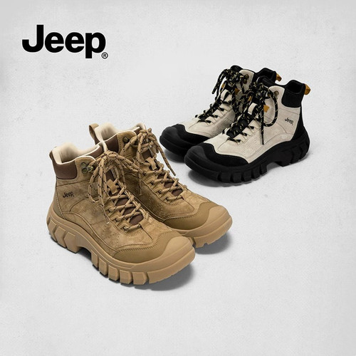 jeep高帮鞋女2025新款秋