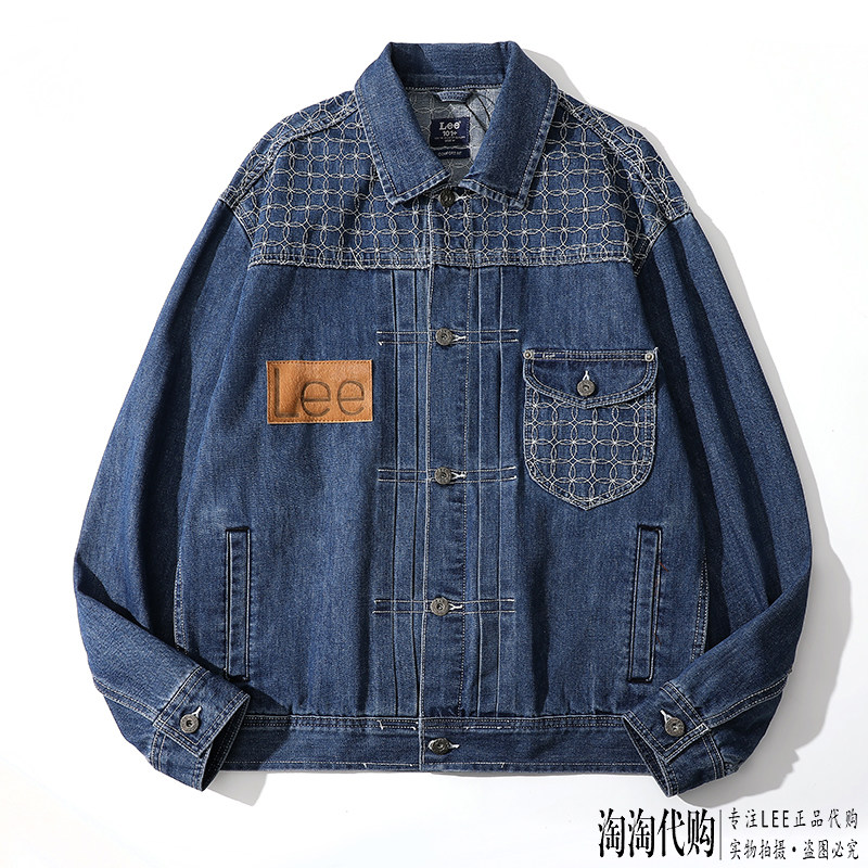 Lee牛仔夹克男2021春秋新款101+休闲外套LMT0011625DG00F-A00033图片