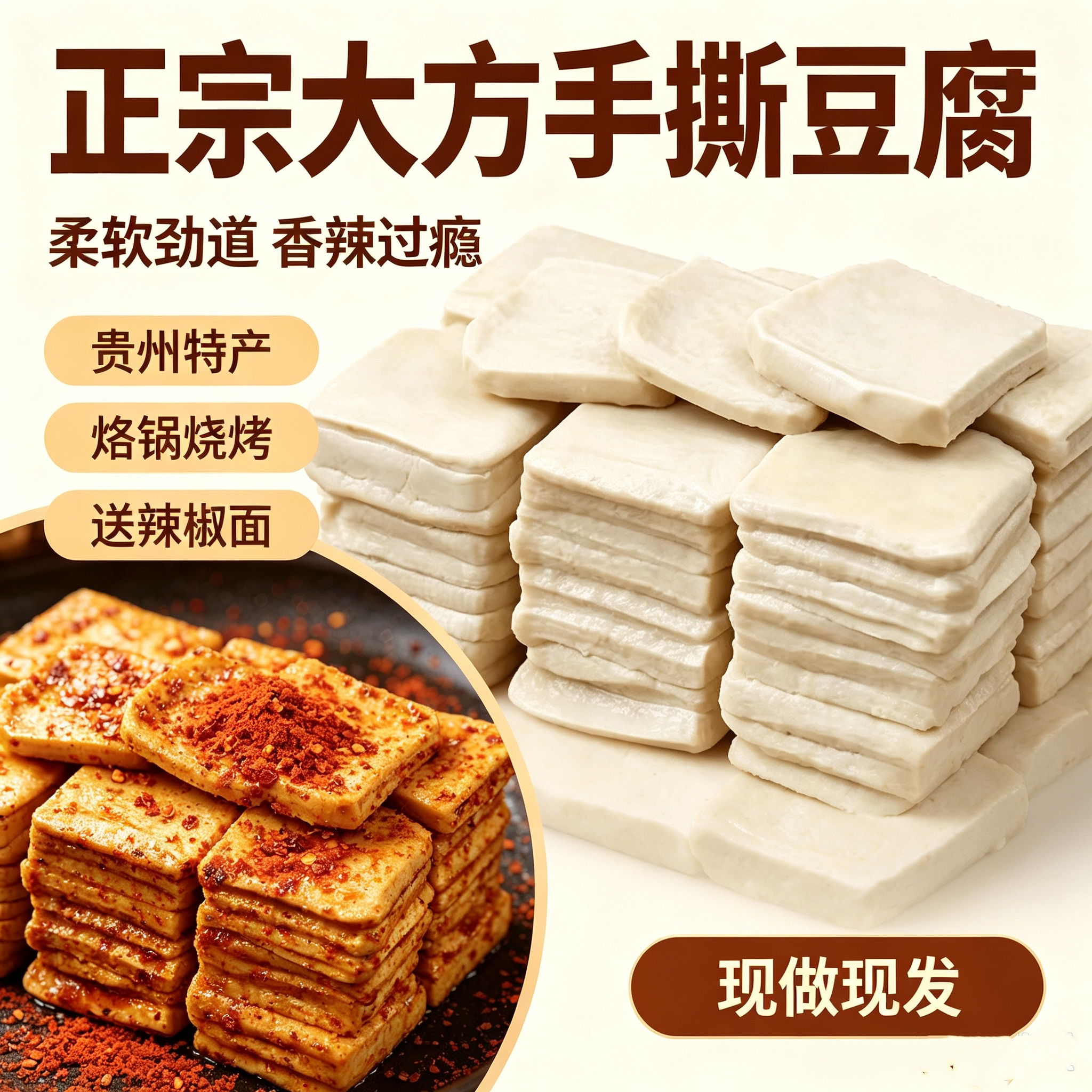 贵州毕节大方手撕豆腐豆干