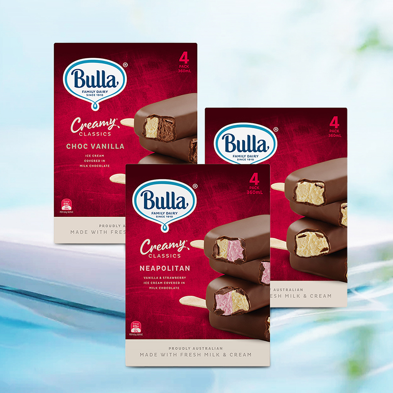 澳大利亚脆皮BULLA牛奶冰淇淋