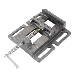 美式平口钳小型台钳平口固定台虎钳台钻精密钻床夹具夹台家用工作