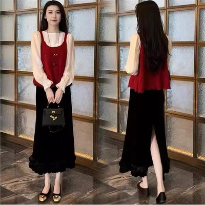时尚套装女秋季新款法式优雅