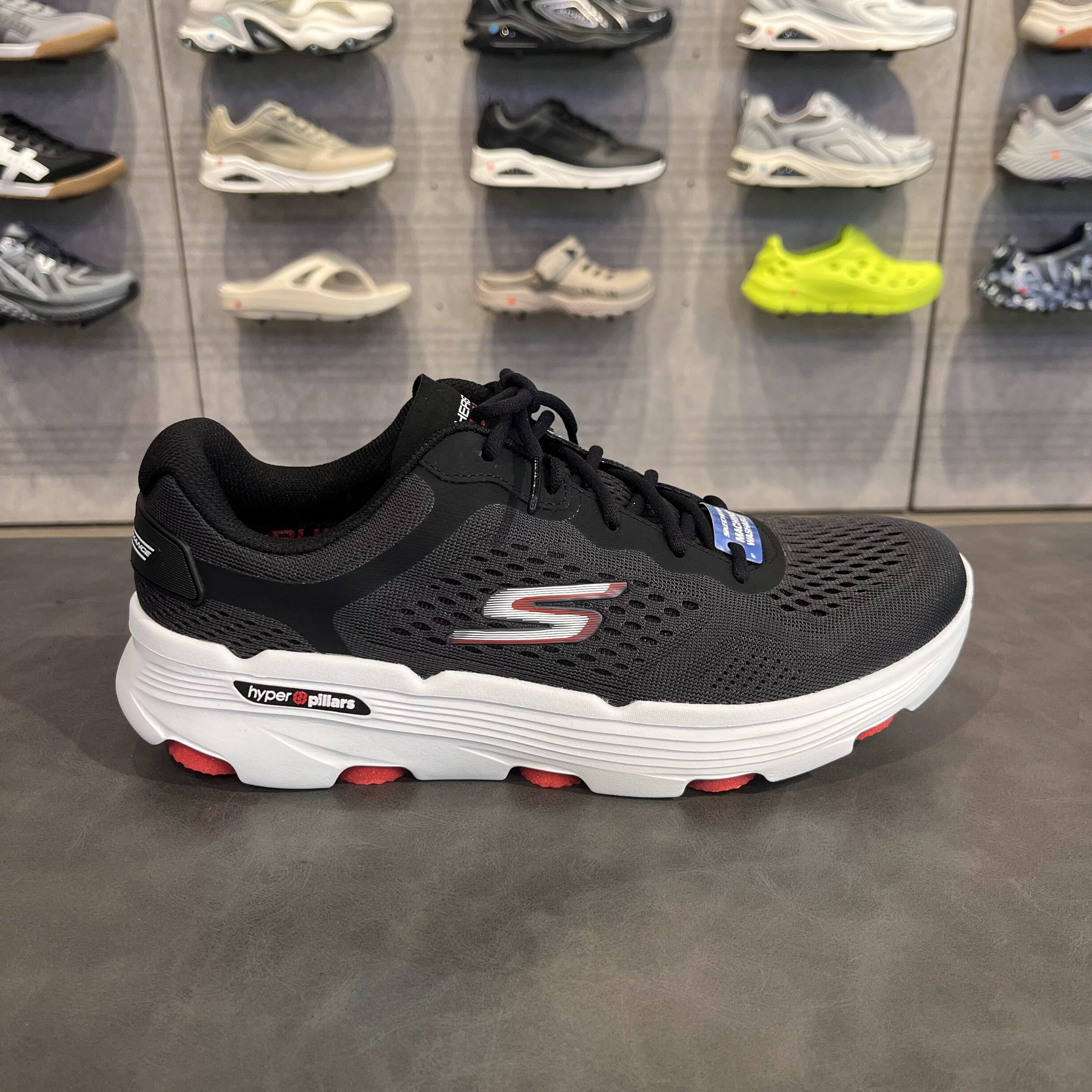 斯凯奇男鞋GO WALK7夏季透气软底缓震健步轻便休闲运动鞋220644