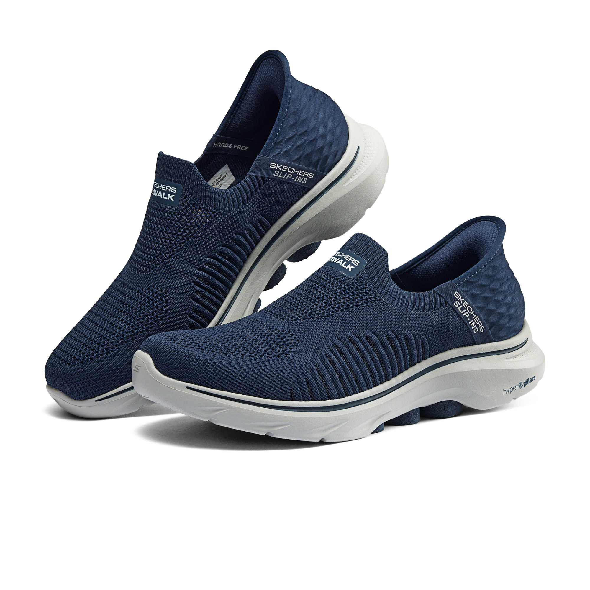 Skechers斯凯奇男女款运动休闲舒适一脚蹬健步鞋216552 125240