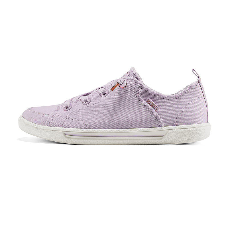 Skechers斯凯奇女子春季新款纯色简约轻盈休闲运动鞋帆布鞋114150