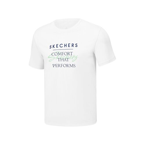 Skechers斯凯奇25新款夏季休闲透气男士针织短袖T恤衫P225M088
