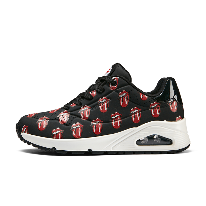 Skechers斯凯奇新款女鞋绑带休闲舒适百搭板鞋气垫运动鞋177964