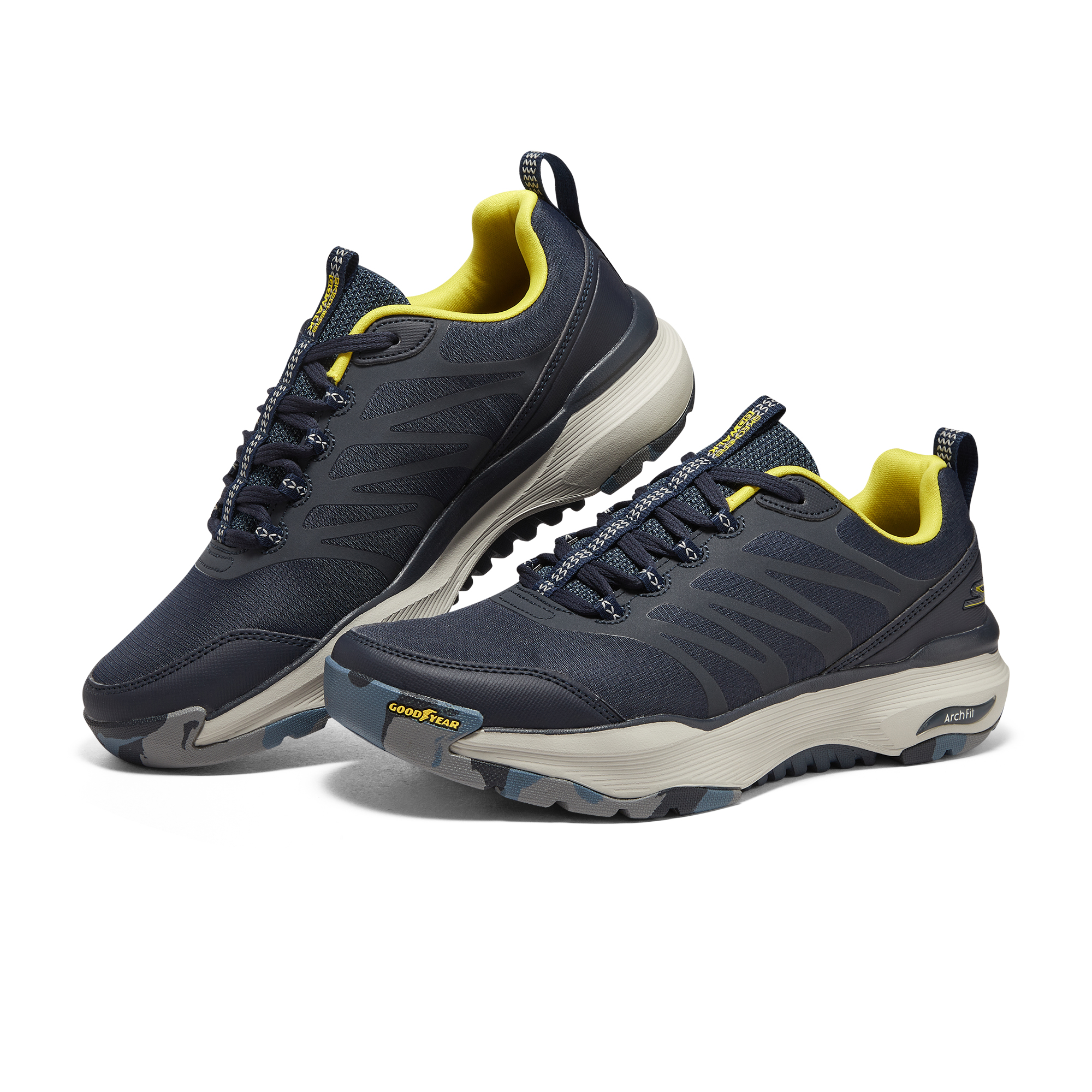 Skechers斯凯奇男鞋春秋款轻质舒适跑步鞋缓震休闲运动鞋216464C