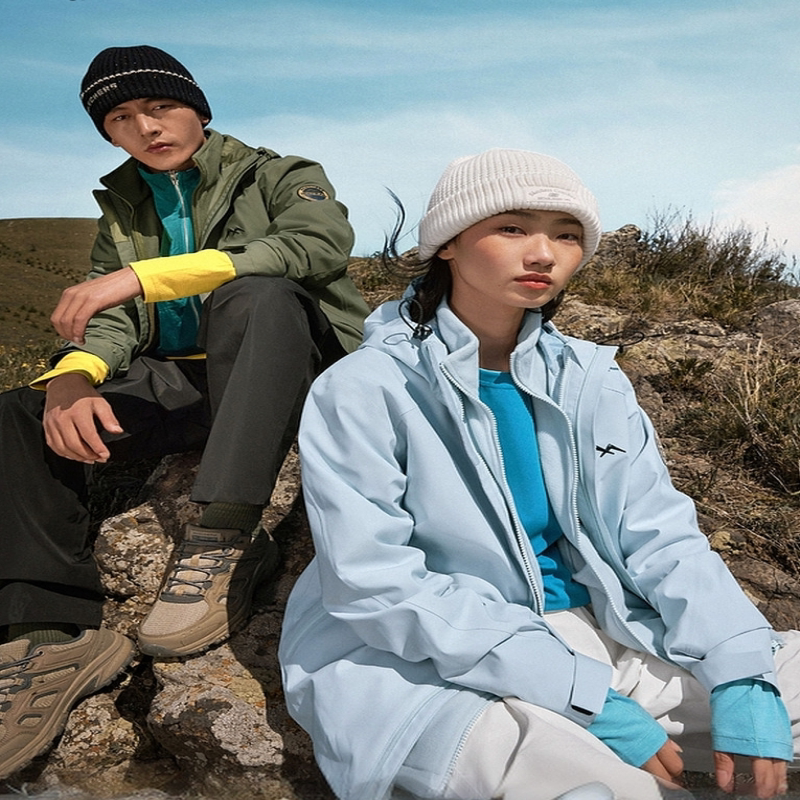 冲锋衣男女三合一防风防水登山服