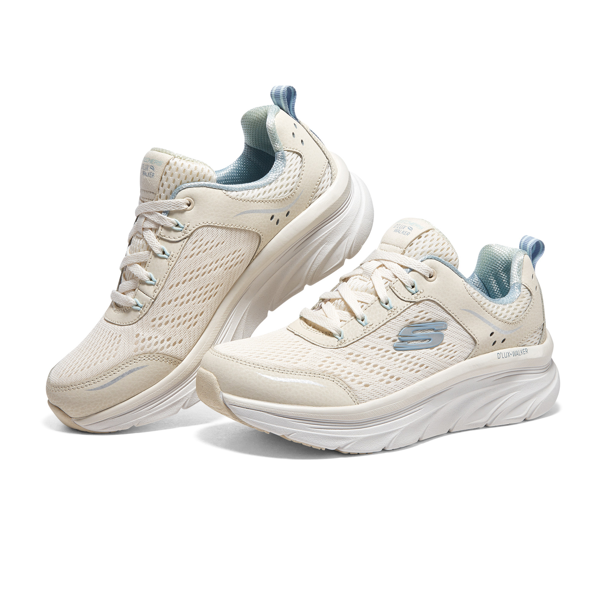 Skechers斯凯奇女鞋舒适百搭厚底休闲鞋户外运动透气跑步鞋149023