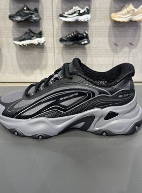 Skechers斯凯奇熊猫鞋5代女士闪穿鞋耐磨轻质透气老爹鞋150528