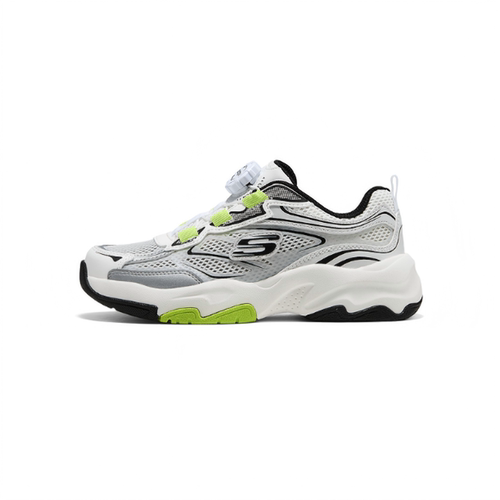 Skechers斯凯奇男童轻盈透气舒适百搭回弹旋钮休闲运动鞋405358L