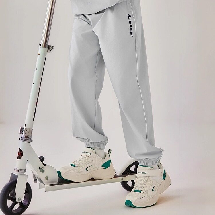 Skechers斯凯奇儿童秋季防泼水舒适半开领卫衣休闲裤套装L325K002