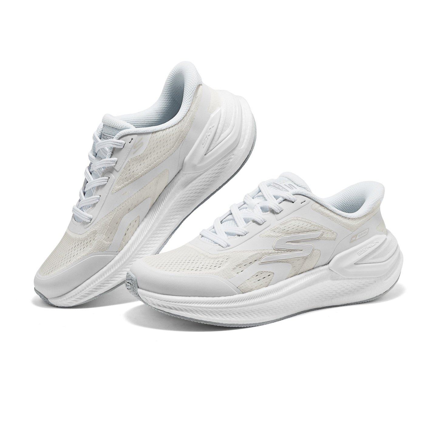 Skechers斯凯奇2026新款女士高回弹日常运动绑带专业跑步鞋129782,运动鞋new,运动休闲鞋,淘宝优惠券,粉丝福利购,淘宝优惠卷