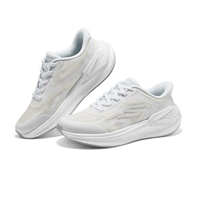 Skechers斯凯奇2026新款女士高回弹日常运动绑带专业跑步鞋129782
