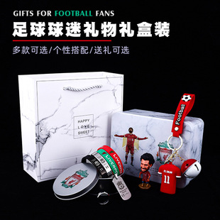 足球球迷用品球星手办硅胶手环贝林厄姆姆巴佩萨拉赫哈兰德大礼盒