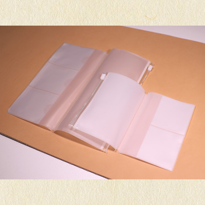 TN手账收纳袋卡位票据夹内芯配件