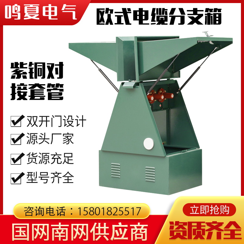 10kv高压电缆分支箱一进一二三四五出欧式插拔头35kv电缆分接箱
