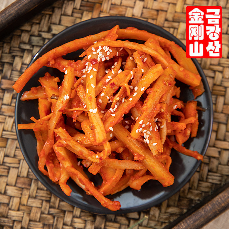 【金刚山】韩国风味桔梗泡菜245g袋韩式朝鲜族泡菜辣白菜延边特产,水产肉类/新鲜蔬果/熟食,腌制/榨菜/泡菜,淘宝优惠券,粉丝福利购,淘宝优惠卷